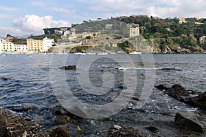 Sestri levante village in Liguria