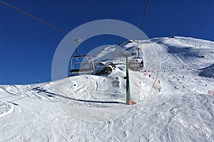 Sestriere, lifts for skiing