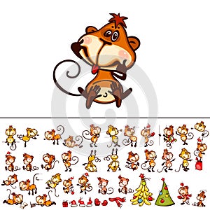 Set 2016 monkey