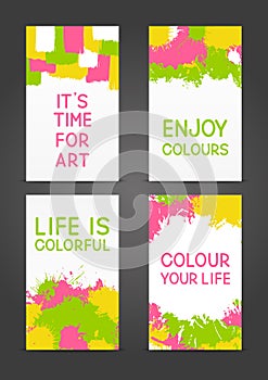 Set of 240 x 400 size banners