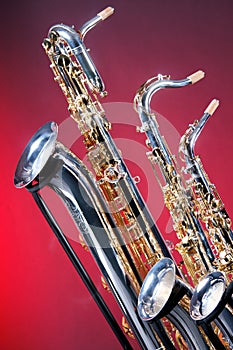Set of 3 Saxophones