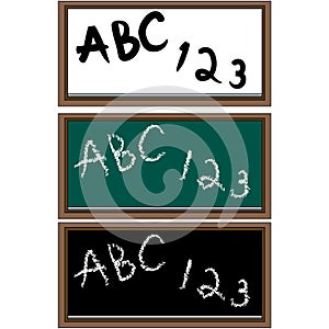 Set of 3 School Boards