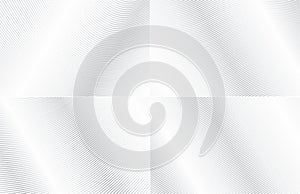 Set of abstract lines texture backgrounds in vector. Abstract Geometric lines. curved parallel lines