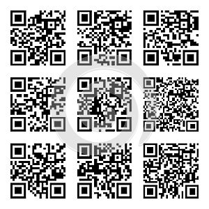 Set of Abstract scan codes
