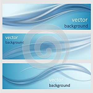 Set abstract vector background