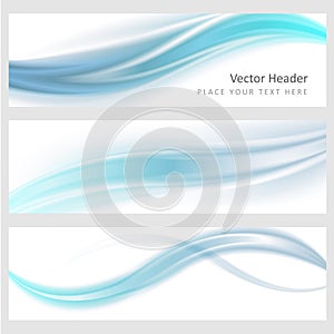 Set abstract vector background