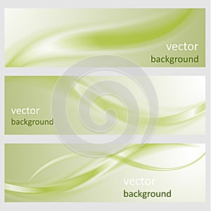 Set abstract vector background