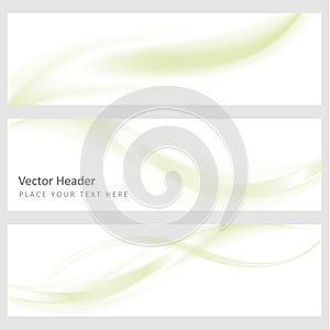 Set abstract vector background