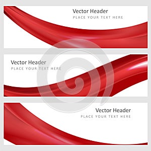 Set abstract vector background