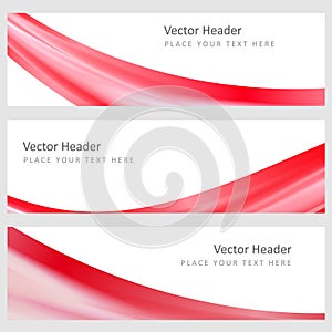 Set abstract vector background