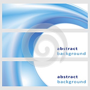 Set abstract vector background