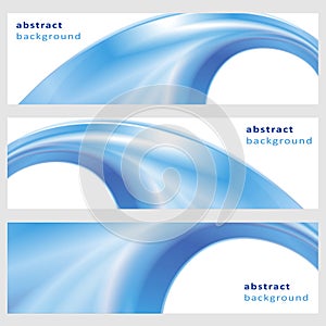 Set abstract vector background