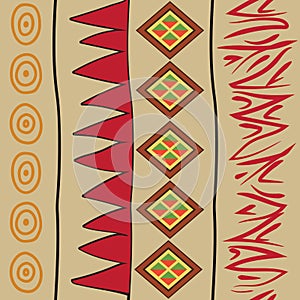 Set of african patterns