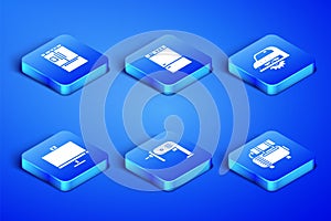 Set Air compressor, Refrigerator, Electric drill machine, Computer monitor, and circular saw icon. Vector