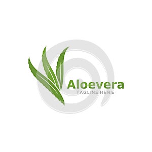 Set of aloevera logo template vector icon