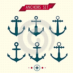 Set of Anchors Vector.