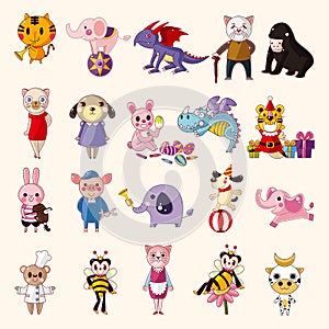 Set of animal icons