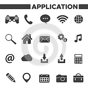 Set Of Application Icons