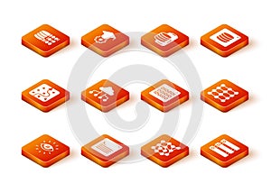 Set Artificial intelligence AI, Web developer programming code, Neural network, Network cloud connection, Binary, Server
