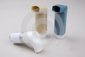 Set of asthma inhalers