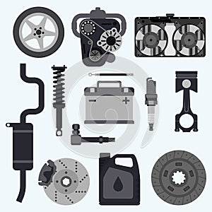 Set auto parts