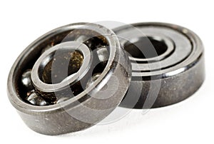A set of ball bearings