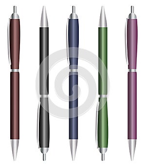 Set of Ballpoint Pens photo