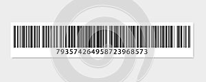 Set of barcodes. Collection QR codes. Vector illustration