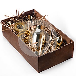 Set of bartender tools. Cooking utensils