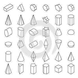 Set basic geometric shapes.