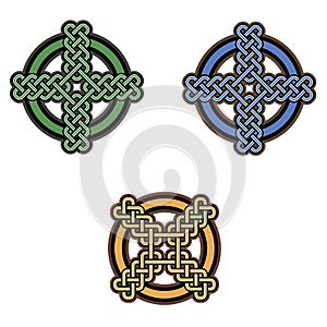 Set of beautiful Celtic patterns