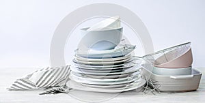 Set of beautiful kitchenware