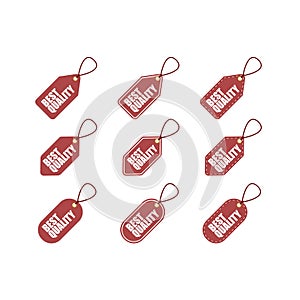 Set of Best Quality Tag Labels
