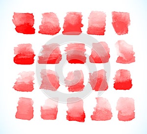 Set of blood drops, splatter