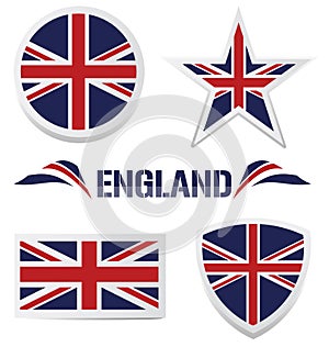 Set of British Icons