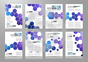 Set of Brochure templates, Flyer Designs or Covers