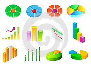 Set of business related vector icons