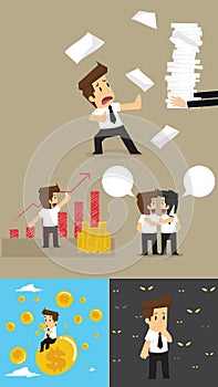 Set,Businessman Character