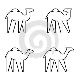 Set of Camel logo