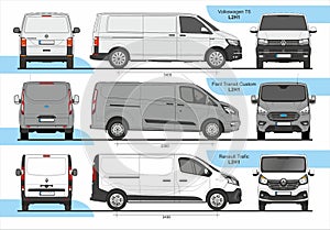 Set of Cargo Vans L2H1