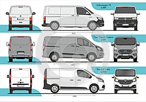 Set of Cargo Vans L1H1