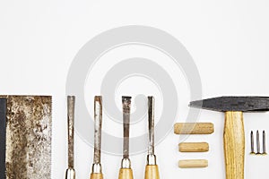 Set of carpenter's tools