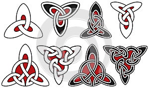 Set of celtic design elements