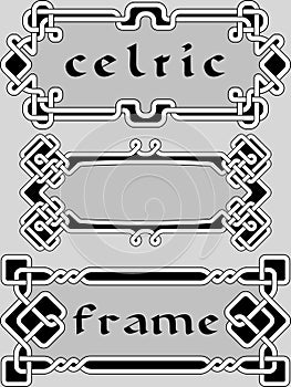 Set celtic frame