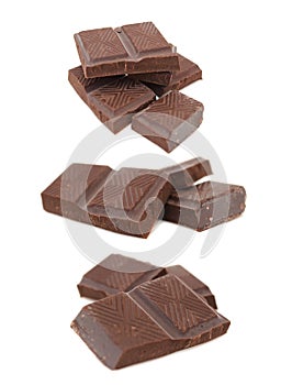 Set of Chocolate Pieces