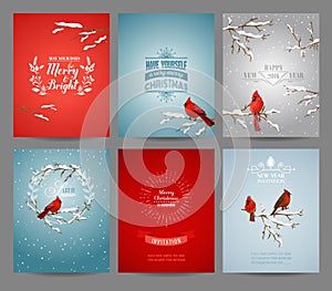 Set of Christmas Brochures and Cards
