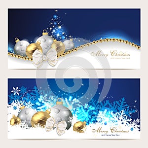 Set with christmas cards