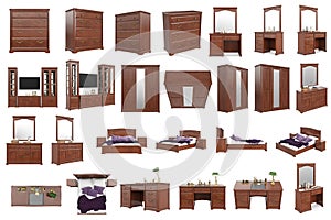 Set classic furniture