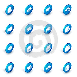 Set Cloud download and upload, Search concept with folder, cloud computing, Document, clock, Add new file and Folder