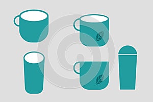 Set coffee cups